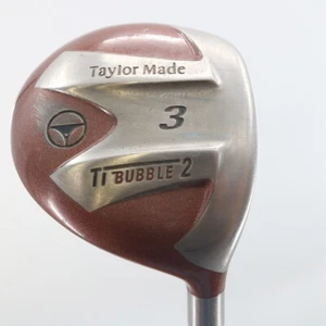 TaylorMade Titanium Bubble 2 Fairway 3 Wood Graphite TS Flex Right Hand C-138960 - Picture 1 of 7