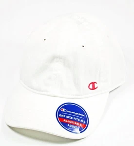 Champion Gorra Deportiva Mujer Gorra de Béisbol Talla Única Ajustable Rosa Logo Blanco NUEVO - Imagen 1 de 4