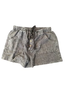 Free People Westmoreland Linen Blend Drawstring Shorts NEW without tags - Picture 1 of 4