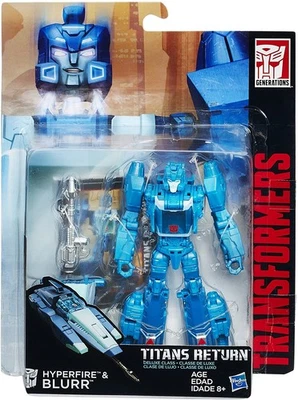 Deluxe Blurr and Hyperfire | Transformers Generations Titans Return Hasbro - Image 1 of 4