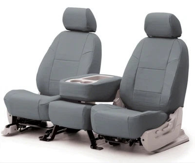 Fundas de asiento cubiertas 19-24 Subaru Forester 1 fila tela de cuero sintético gris Foto 1 de 4