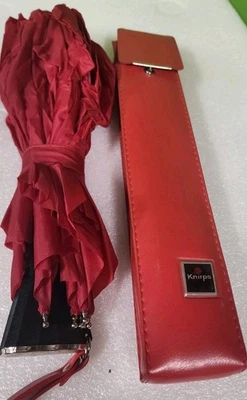 Vintage Knirps umbrella Red Exct  - Image 1 of 4