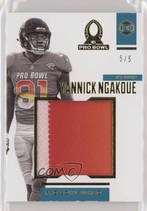 Camisetas jumbo Panini Encased Pro Bowl 2019 doradas/5 Yannick Ngakoue #PB-YN - Imagen 1 de 3
