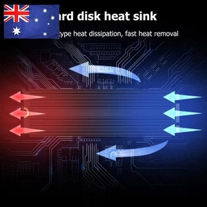 Hard Drive Cooler NVME Heat Sink Radiators Aluminum for Desktop PC M.2 SSD 2280 - Zdjęcie 1 z 13