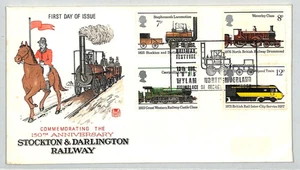 GB QEII Slogan FDC *Railway Festival* First Day Cover 12p 1975 {samwells}XE214 - Picture 1 of 12