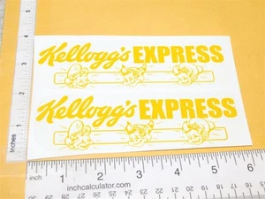 Banner Kellogg's Express Delivery Truck Replacement Sticker Set BN-008 - Picture 1 of 1