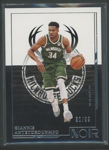 2021-22 Giannis Antetokounmpo 30/99 Panini Noir