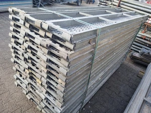 Hünnebeck Bosta Gerüst Teile Baugerüst Scaffolding Stahlböden 3 x 0,32m Böden - Bild 1 von 1