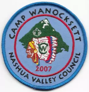 Camp Wanocksett Nashua Valley Council Boy Scouts of America 2007 BSA - Imagen 1 de 1