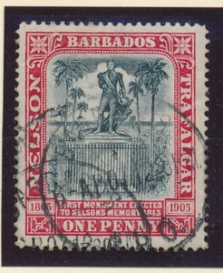 Barbados Briefmarke Scott #104, gebraucht - Bild 1 von 1
