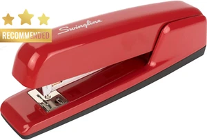 747 Desktop Stapler, 30-Sheet Capacity, Durable Metal, Rio Red (74736) - Picture 1 of 12