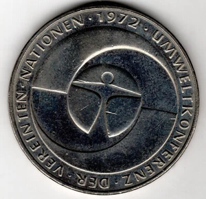 BRD Deutschland 5 DM 1982 F Umweltkonferenz der UN unz. - Bild 1 von 2