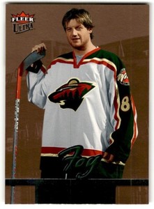 2005-06 Ultra Gold Medallion Matt Foy Rookie #222 Minnesota Wild