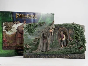 Der Herr Ringe Wandteller Sideshow Weta Lord Of The 2004 Meeting Old Friends - Bild 1 von 11