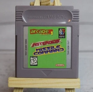 Arcade Classic 1 Asteroids/Missile Command Nintendo Game Boy Cart Only Authentic - Picture 1 of 2