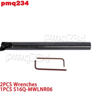 S16Q-MWLNR06 For WNMG0604 95° Internal Turning Holders Turning Bars Boring Bars - Picture 1 of 4