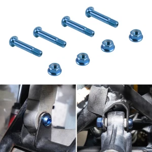 For YAMAHA YFZ450 M10*P1.25 Shock Bolts + Locking Nuts Set 2006-2009 2012-2013 - Picture 1 of 7