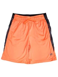 Russell Boys Orange Athletic Basketball Shorts With Elastic Waist - Picture 1 of 1