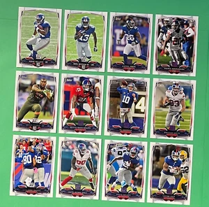 2014 TOPPS FOOTBALL NEW YORK GIANTS TEAM SET (12 CARDS) - Picture 1 of 1
