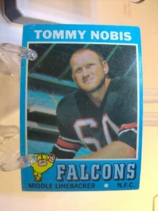 1971 Topps Fußballkarte #60 Tommy Nobis (85465) - Bild 1 von 2