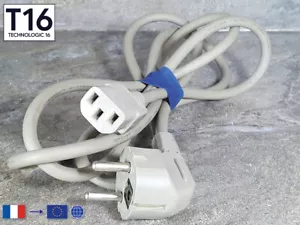 Atari ST, Playstation 1,2,3.. / 1 Câble d'Alimentation (Modèles France) au choix - Imagen 1 de 6
