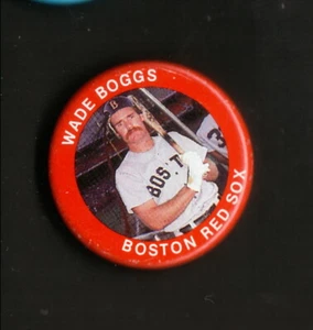 Prendedor Wade Boggs Fun Foods 1985 Boston Sox - Imagen 1 de 1
