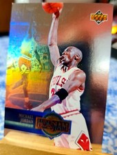 1993-94 Upper Deck Basketball MICHAEL JORDAN #H4 HOLOJAM Foil Chicago Bulls HOF