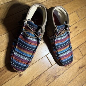 Twisted X Aztec Tribal Western Chukka Boots Moccasins Women's Sz 8 WCA0021 - Picture 1 of 4