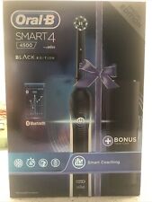 Oral-B Smart 4 4500N CrossAction Electric Toothbrush Black Bonus Edition.