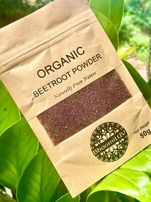 Ceylon Bhoomi Luv Organic Beetroot Powder Face and Body pack 50g New - Image 1 of 3