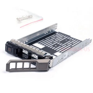 F238F 3.5"SAS Hard Drive Tray Caddy For Dell PowerEdge R510 T710 R720 R720xd @US - Picture 1 of 4