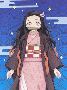 Nezuko Kamado Kimetsu No Yaiba Jack Of Spades Demonslayer Playing Card - Picture 1 of 5