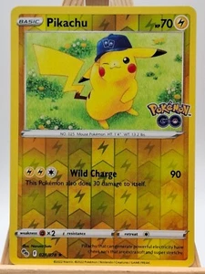 Pikachu, /78, Pokemon Go, holograma inverso, casi nuevo - Imagen 1 de 2