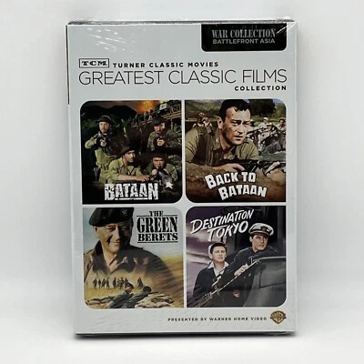 TCM величайшие классические фильмы: Вторая мировая война Battlefront Азии (DVD, 2009) новый запечатанный - Изображение 1 из 2