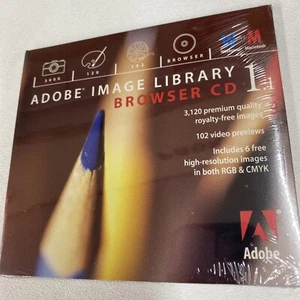 025 VTG Adobe Image Library Browser CD 1 1998 LS - Picture 1 of 2