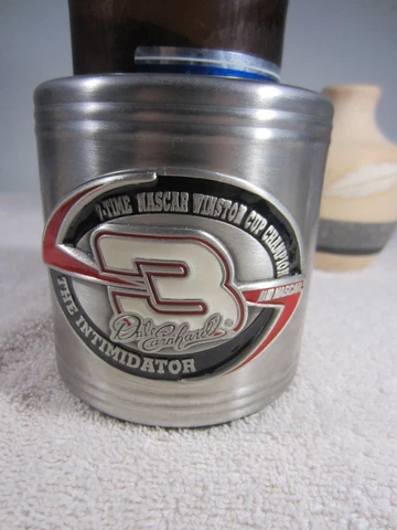 Dale Earnhardt SR. #3 Vintage Coozie Stainless Steel Insulated "The Intimidator" Cover