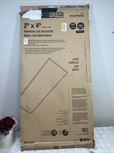 Metalux Recessed Panel Light 2' x 4' 4500-Lumens Flat LED Technology Integrated - Picture 1 of 10