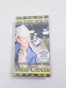 In The Wild -Operation Lemur With John Cleese RARE  VHS Video  Pre Owned - Picture 1 of 12
