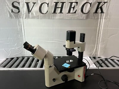 Microscopio de cultivo de tejido invertido Leica DMIL DM IL 090-135.001 sin lente Foto 1 de 4