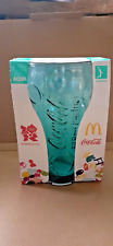 McDONALDS 2008 BEIJING OLYMPIC GAMES COCA COLA GLASS BOXED NEW CONDITION