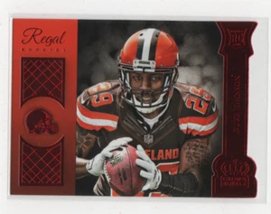 DUKE JOHNSON 2015 Crown Royale REGAL ROOKIES ROSSO #RR9 CLEVELAND BROWNS - Foto 1 di 1