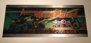 "Moon Patrol 2,5"" x 6,5"" imán de nevera aluminio cepillado ¡envío gratuito! - Imagen 1 de 3