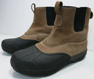 L. L. Bean Leder Gummi Chelsea Freizeit Stiefel Herren Schuhe Schuhe Größe 12 M - Bild 1 von 7