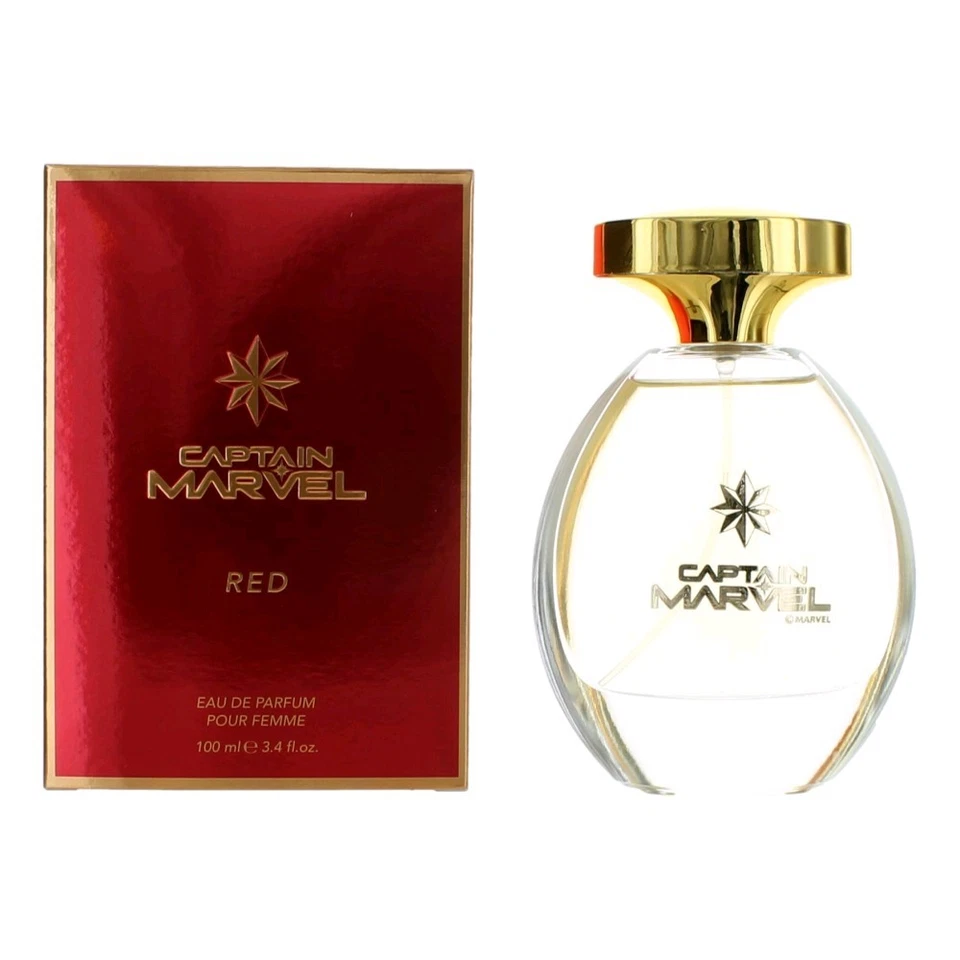 Captain Marvel Red de Marvel, 3,4 OZ eau de parfum spray para mujer Foto 1 de 1