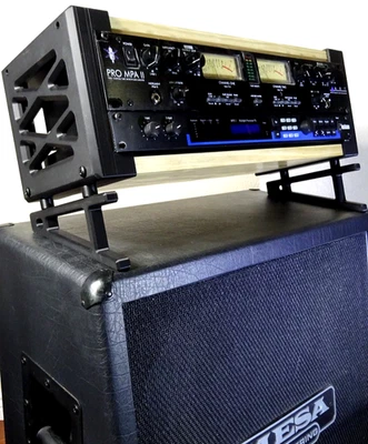 19" 3U Desktop Studio Rackmount Case Cabinet Audio Equiptment Music recording - Image 1 of 4