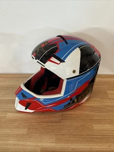 Klim F3 ECE Velocity Anthem Carbon Helmet No Visor Medium - Picture 1 of 6