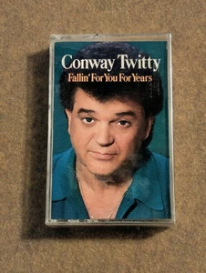 Conway Twitty - Fallin' For You For Years (1986 Cassette) Country Folk - Sealed - Picture 1 of 5
