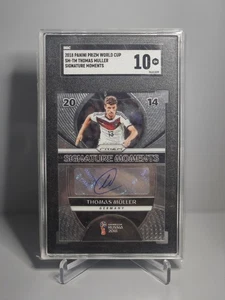 Thomas Muller - 2018 Panini Prizm World Cup Signature Moments 2014 Auto SGC 10 - Picture 1 of 2