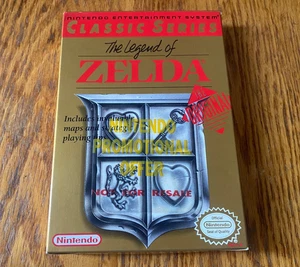 NOT FOR RESALE The Legend of Zelda Nintendo Promo Offer nes new sealed map MINT - Picture 1 of 13