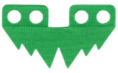 LEGO Nueva Minifigura Verde Brillante Falda Tela 6 Puntos Grandes Hula Falda 50581 D731 Foto 1 de 3